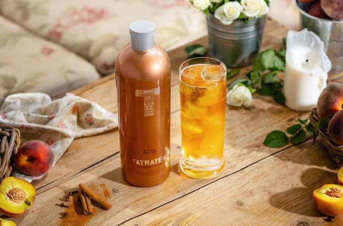 TATRATEA PEACH TEA 42% LIKIER 0,7L butelka koktajl